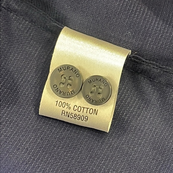 Murano Men’s Navy Blue Dress Shirt - Size M - Picture 6 of 7